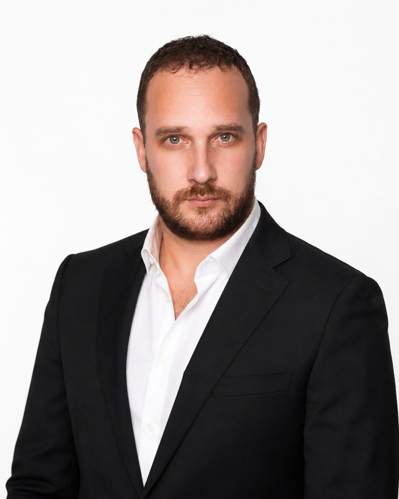 AI-enhanced professional headshot with refined lighting
