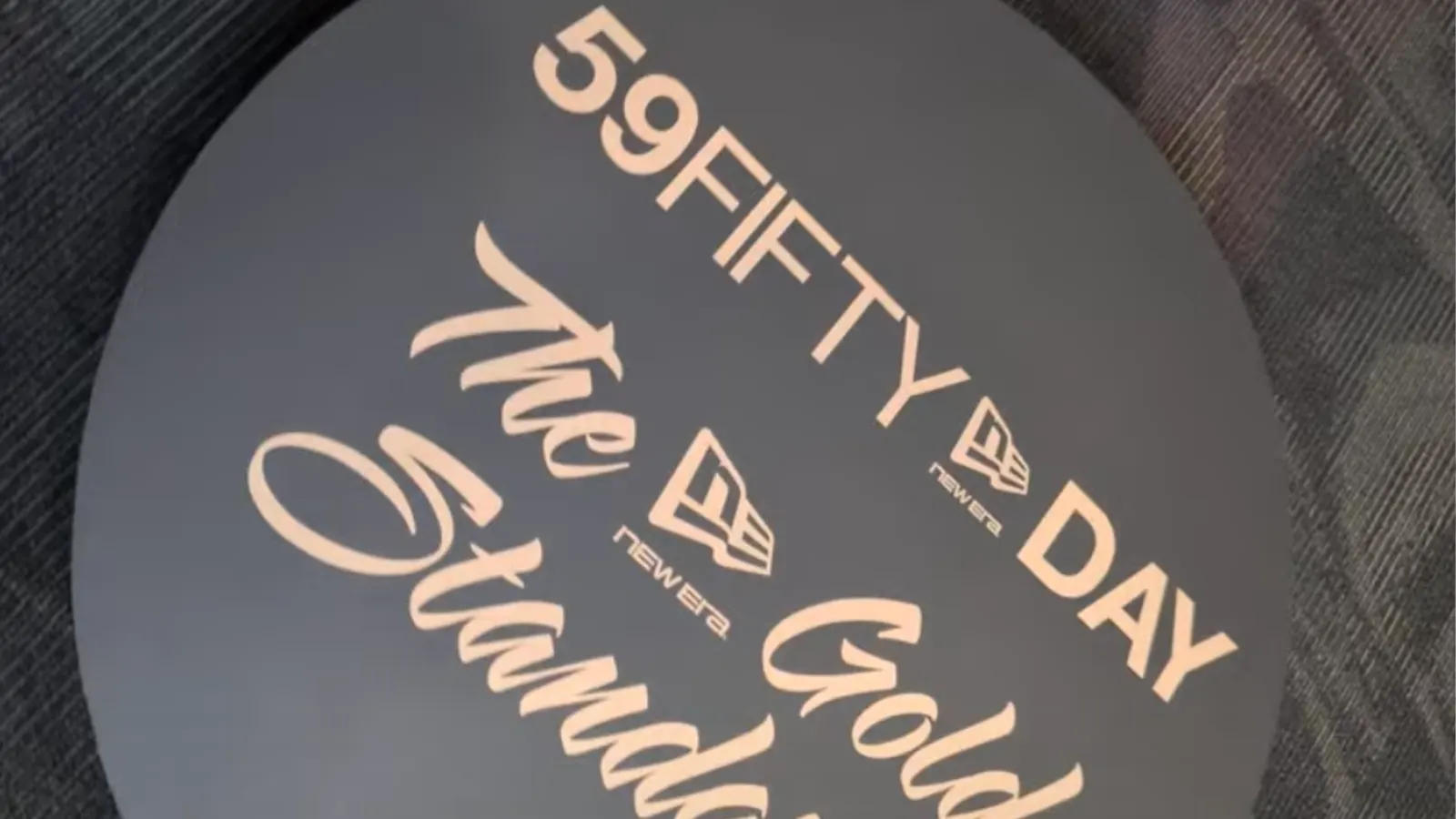 Custom-wrapped 360 video booth at New Era headquarters in Buffalo for 59FIFTY Day