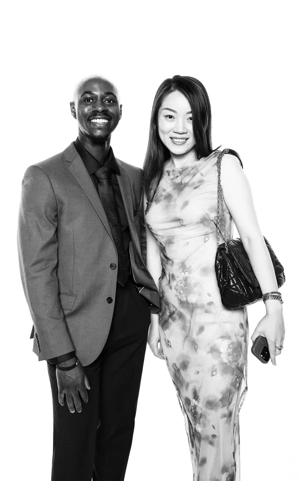 Editorial portrait from a Booth Empire Portrait Station activation
