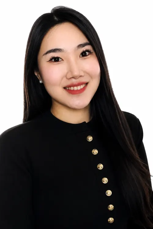 Professional headshot from a Booth Empire headshot station activation