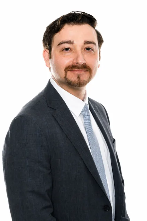 Professional headshot sample from a Booth Empire headshot station