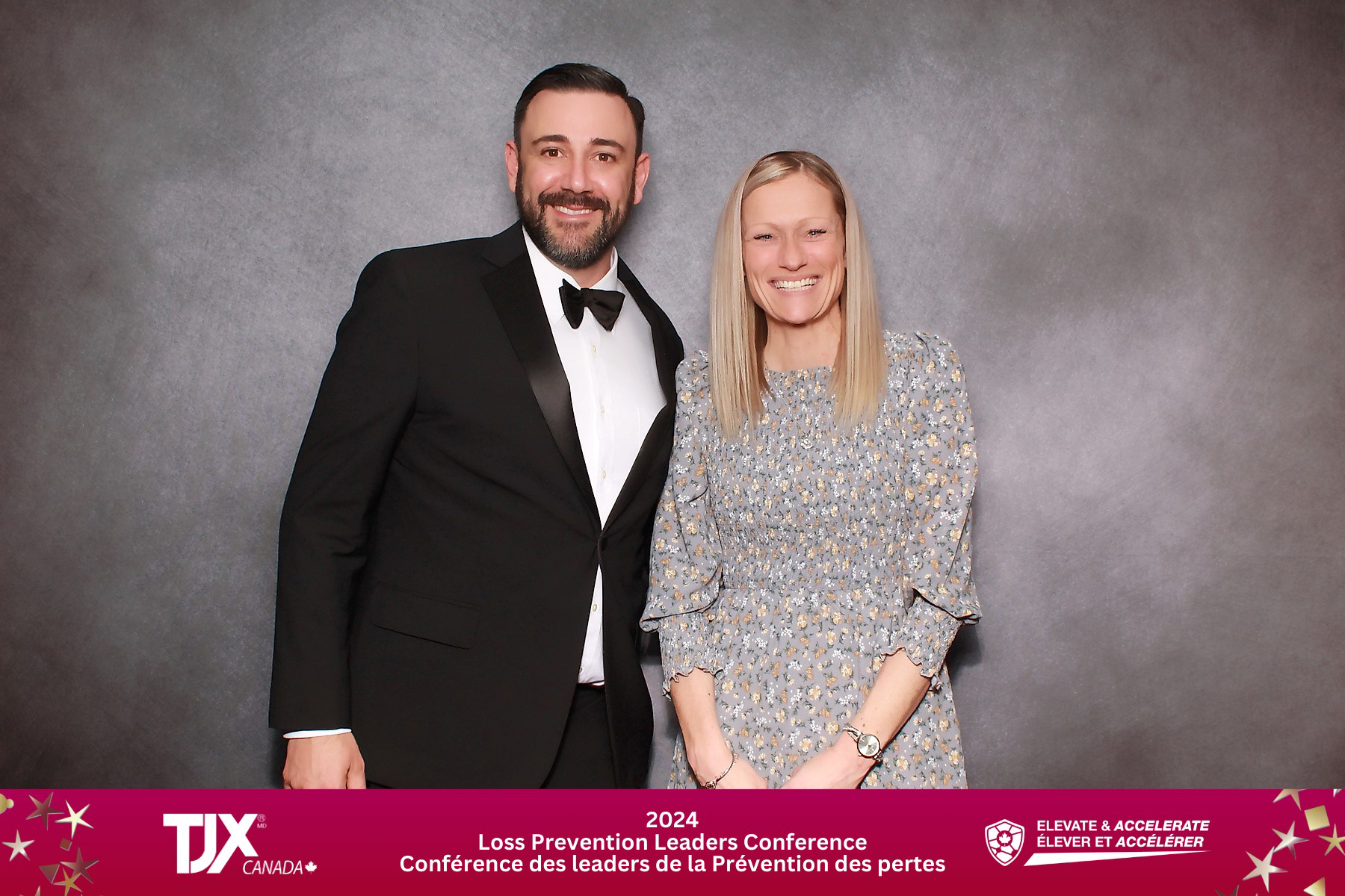 Custom print photo strip sample from a corporate event