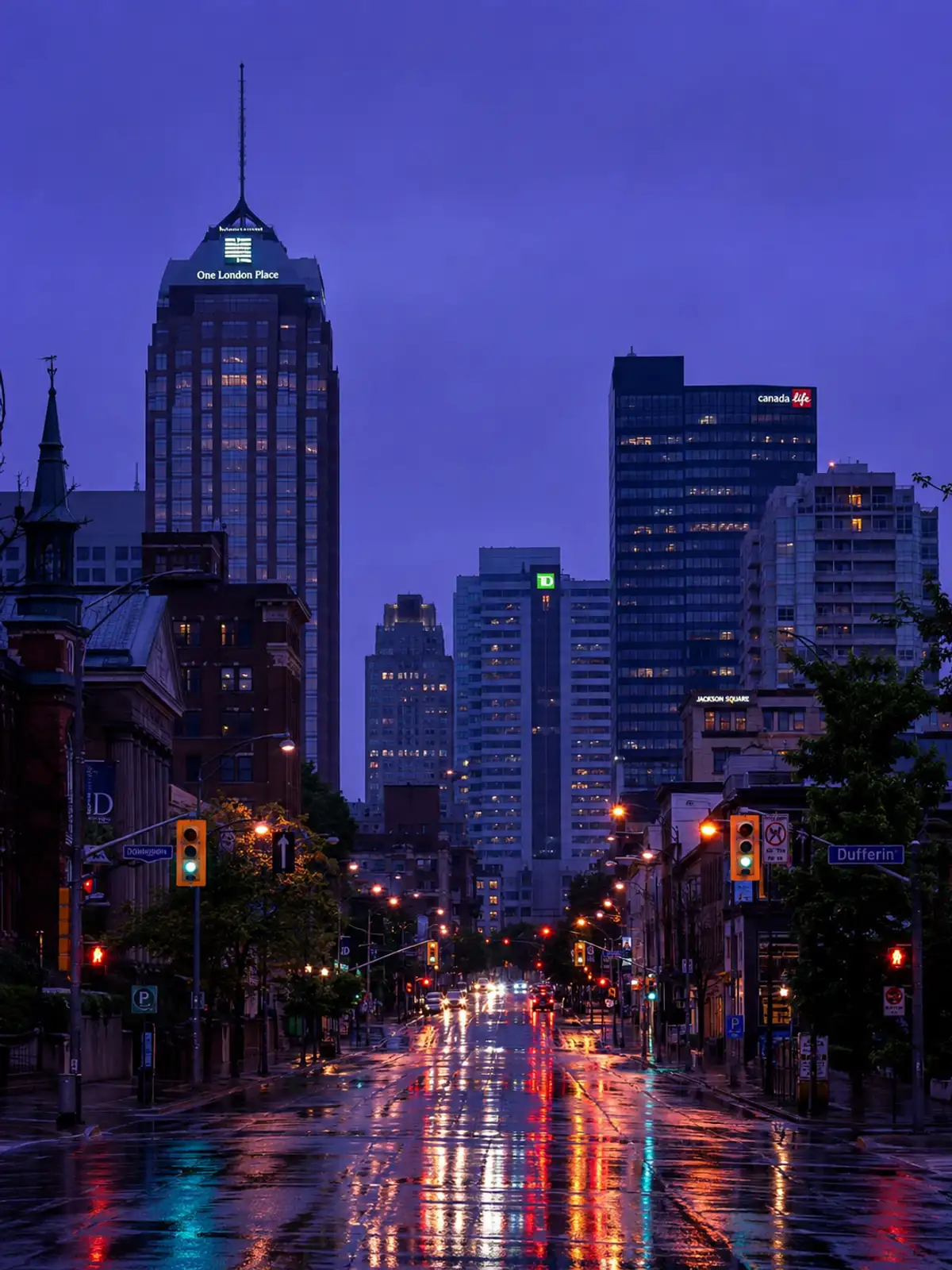 London, Ontario skyline