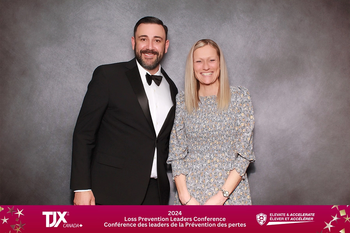 Booth Empire Magic Mirror photo booth activation for TJX Canada Loss Prevention Leaders Conference at White Oaks Conference Resort and Spa